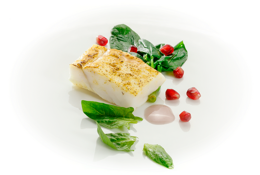 Filetto di Rombo al Curry e Lime con Spinaci e Melograno - Chef Heinz BECK (☆☆☆ Michelin) - ROMA
